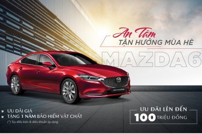 Mazda6 ưu đãi đến 100 triệu đồng 1