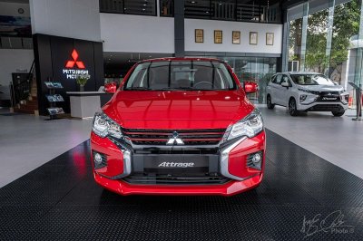 Mitsubishi Attrage có mức tiêu thụ vô cùng ấn tượng 1