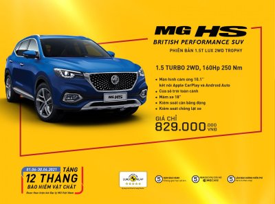 Xe MG bùng nổ khuyến mãi trong tháng 6 - Ảnh 2.