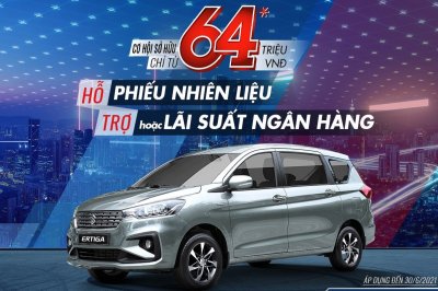 Suzuki ưu đãi ngập tràn, hỗ trợ tối đa khách mua xe trong tháng 6 1