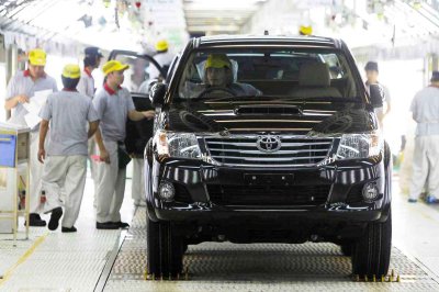 Các nhà máy của Toyota tại Thái Lan sẽ tạm ngừng hoạt động đến hết ngày 28/7.