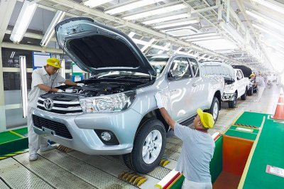 Toyota tạm ngừng sản xuất ở Thái Lan, chưa rõ tại Việt Nam ra sao.