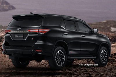 Toyota Fortuner GR Sport mặt sau