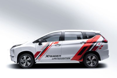 Decal mới trên Mitsubishi Xpander phiên bản đặc biệt.