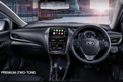 Toyota Vios 2022 bảng điều khiển