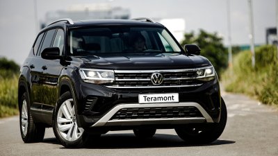 Volkswagen Teramont sở hữu một ngoại hình mạnh mẽ. 1