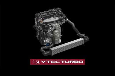 Động cơ VTEC Turbo được trang bị tiêu chuẩn trên Honda Civic 2022.