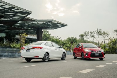 Toyota Vios xếp vị trí thứ 2.