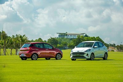 Hyundai Grand i10 cũng ghi nhận mức giảm trong tháng 8 