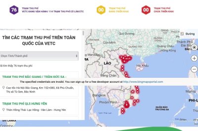 VETC đã triển khai dịch vụ tại 76 trên tổng số 114 trạm thu phí có làn ETC trên toàn quốc. 1