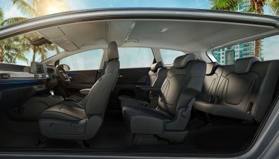 Hyundai Stargazer cung cấp 2 tùy chọn chỗ ngồi 6 chỗ và 7 chỗ. 