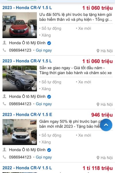 Trong tháng 3 này, khách hàng mua xe Honda CR-V sẽ được hỗ trợ 50% lệ phí trước bạ. 1