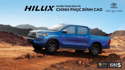 Toyota Hilux 2023 chính thức trở lại Việt Nam, 1 bản duy nhất, giá tăng gần 200 triệu đồng