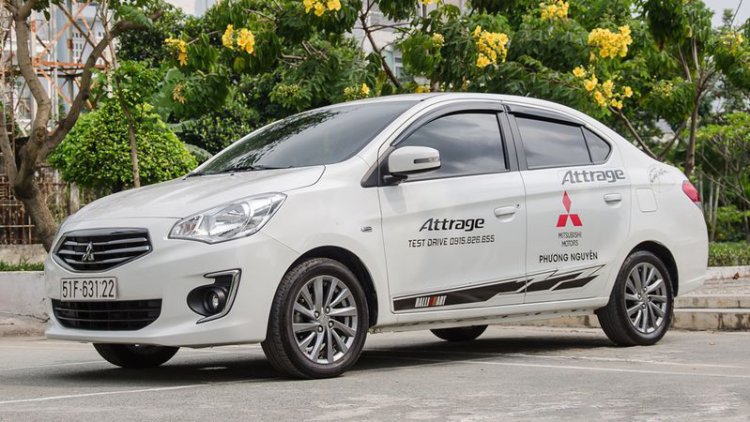 Mitsubishi Attrage 2019 hiện tại giá bao nhiêu?