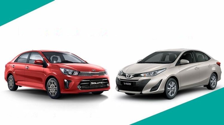 Kia Soluto và Toyota Vios 2