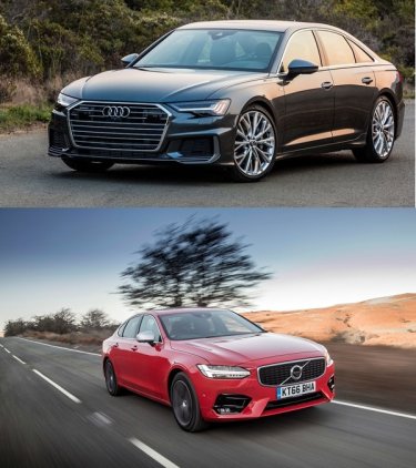 So sánh Volvo S90 và Audi A6