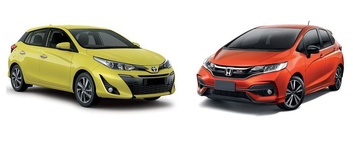 So sánh Toyota Yaris hay Honda Jazz