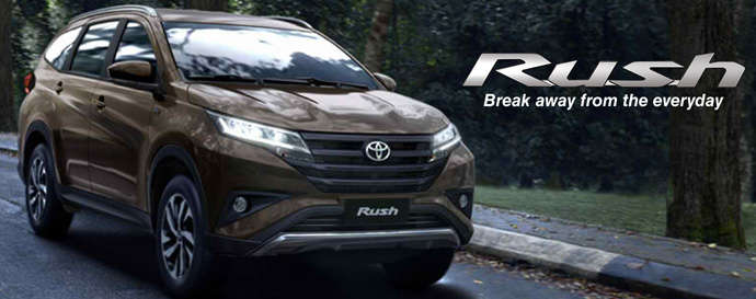 Ngoại thất xe Toyota Rush 2020