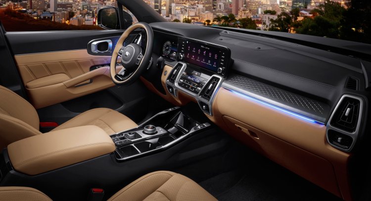 Nội thất xe Kia Sorento 
