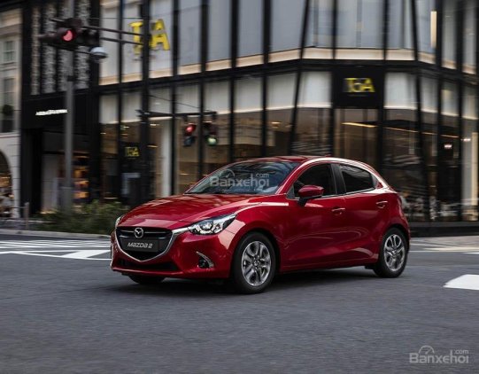 Ngoại hình Mazda 2 cũ đời 2017-2018.