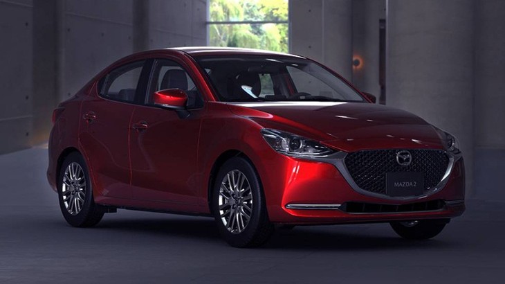 Ngoại hình Mazda 2 mới thể thao, trẻ trung, hiện đại