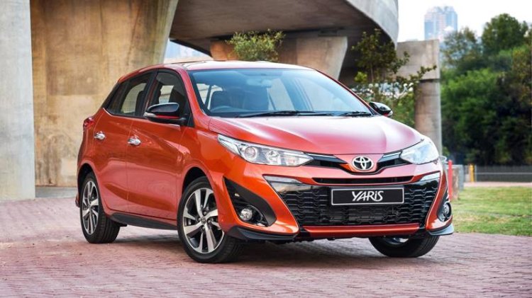 Ngoại hình Toyota Yaris cũ đời 2018.