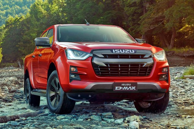 chiếc xe Isuzu D-Max.