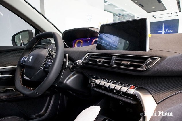 Nội thất xe  Peugeot 3008 2020.