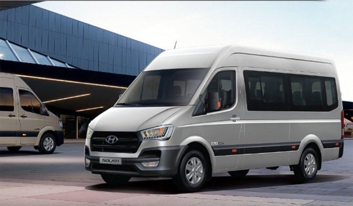 Thông tin chung về xe Hyundai Solati 2018.